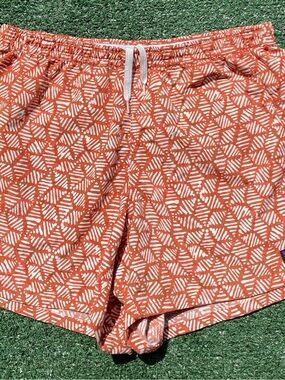 Patagonia Sienna Batik Geometric Print Baggies Shorts W/ Pockets Women’s Small